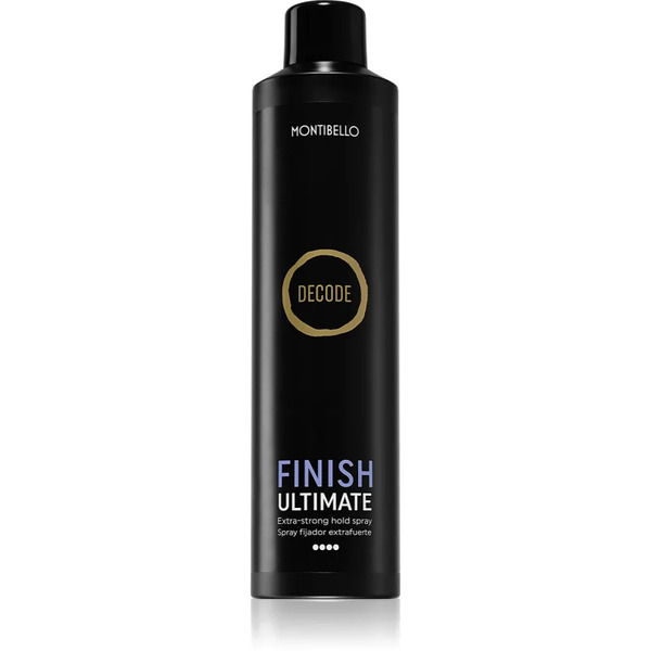  Montibello Decode Finish Ultimate Spray Lakier Do Włosów Mocno Utrwalający Odporny Na Wilgoć W Powietrzu 400 Ml 