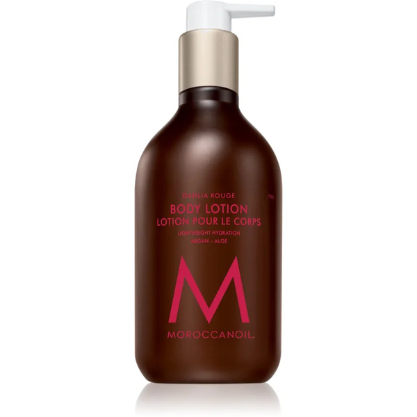  Moroccanoil Body Dahlia Rouge Odżywcze Mleczko Do Ciała Z Olejkiem Arganowym Aloes I Witamina E 360 Ml 