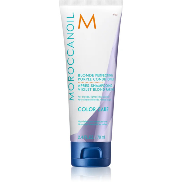  Moroccanoil Color Care Blonde Perfecting Purple Conditioner Odżywka Fioletowa Do Włosów Blond I Z Balejażem 70 Ml 