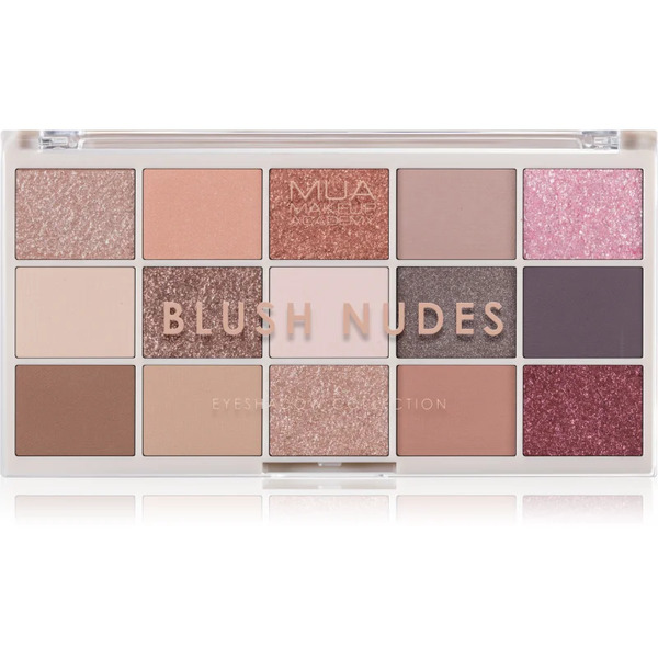  Mua Makeup Academy Eyeshadow Collection 15 Shade Palette Paleta Cieni Do Powiek Odcień Blush Nudes 12 G 