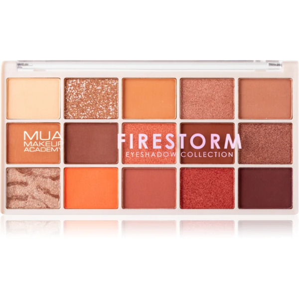  Mua Makeup Academy Eyeshadow Collection 15 Shade Palette Paleta Cieni Do Powiek Odcień Firestorm 12 G 