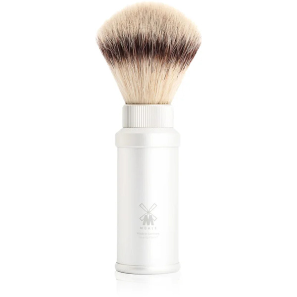  Mühle Travel Silvertip Synthetic Pędzel Do Golenia White 1 Szt. 