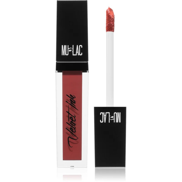  Mulac Cosmetics Velvet Ink Długotrwały Matowa Pomadka W Płynie Odcień Obviously 5 Ml 