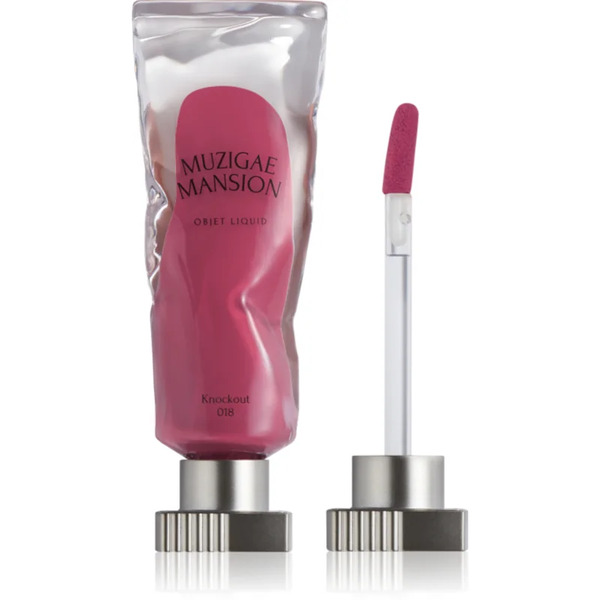  Muzigae Mansion Objet Liquid Długotrwała Szminka W Płynie Z Matowym Wykończeniem Odcień 018 Knockout 6 Ml 