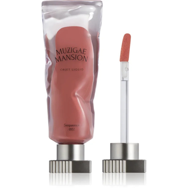  Muzigae Mansion Objet Liquid Długotrwała Szminka W Płynie Z Matowym Wykończeniem Odcień 002 Sequence 6 Ml 