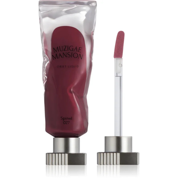  Muzigae Mansion Objet Liquid Długotrwała Szminka W Płynie Z Matowym Wykończeniem Odcień 027 Spinel 6 Ml 