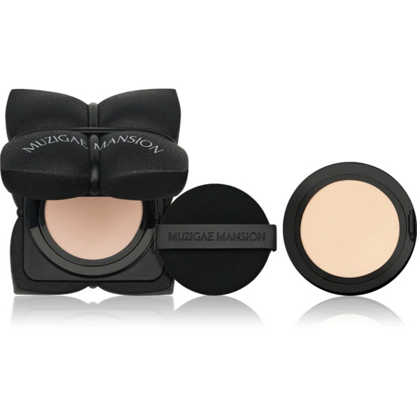  Muzigae Mansion Sleek Matt Cushion Długotrwały Podkład W Gąbce Spf 50+ + Napełnienie Odcień N21 2x15 G 