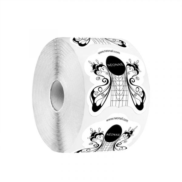  Neonail Nail Forms Butterfly Szablony Do Paznokci żelowych I Akrylowych 100 Szt. 