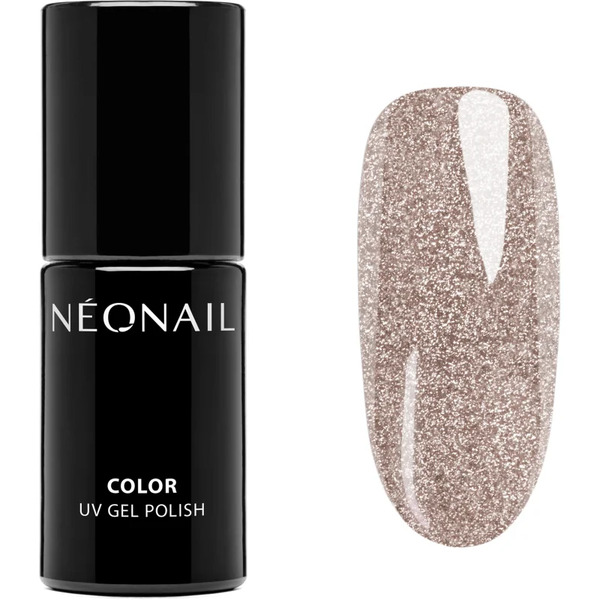  Neonail Winter Symphony Hybrydowy Lakier Do Paznokci Z Użyciem Lampy Uv / Led Odcień Snowlit Gold 7.2 Ml 