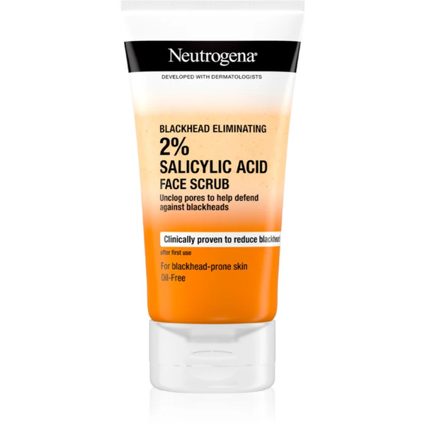  Neutrogena Blackhead Eliminating Peeling Przeciw Zaskórnikom 150 Ml 