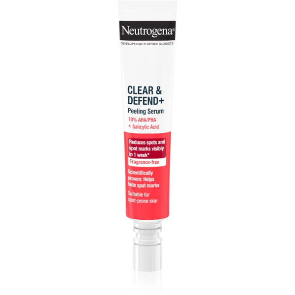  Neutrogena Clear & Defend+ Serum Do Twarzy Przeciw Trądzikowi 30 Ml 