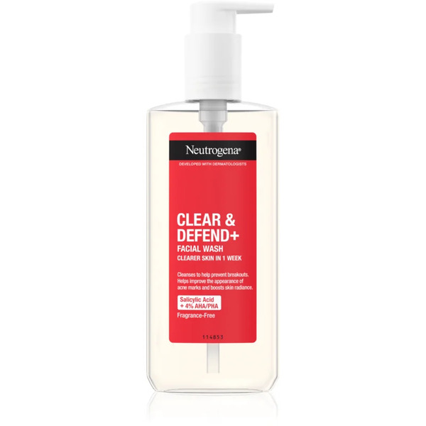  Neutrogena Clear & Defend+ żel Oczyszczający Przeciw Trądzikowi 200 Ml 