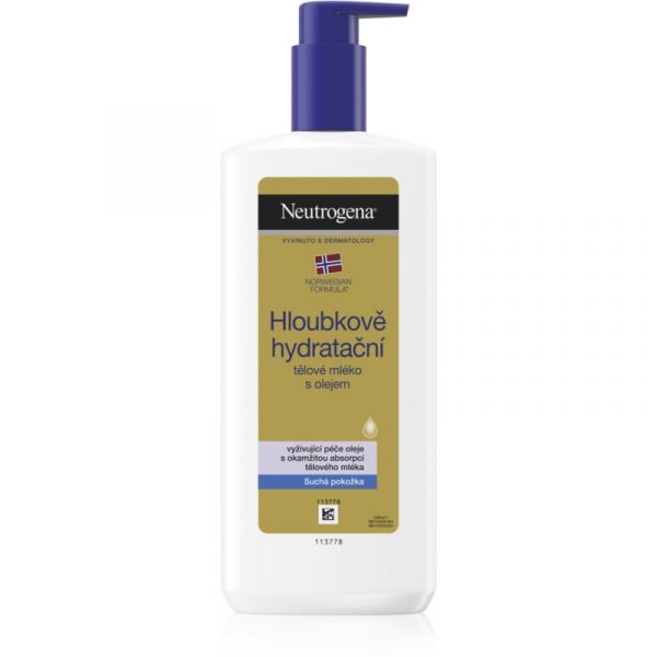  Neutrogena Norwegian Formula® Deep Moisture Krem Głęboko Nawilżający Z Olejem 400 Ml 