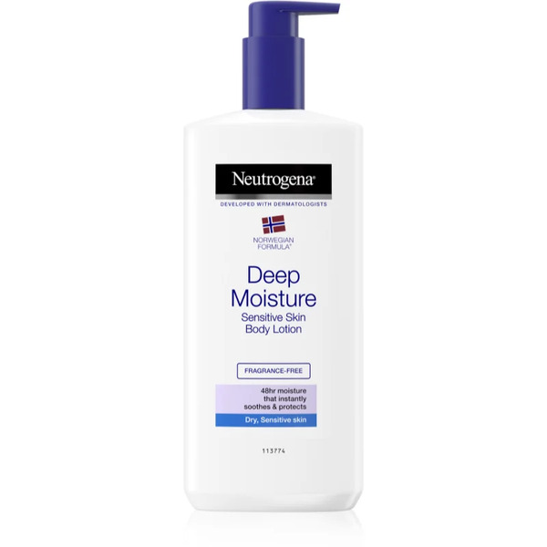  Neutrogena Norwegian Formula® Głęboko Nawilżające Mleczko Do Ciała Do Skóry Wrażliwej 400 Ml 