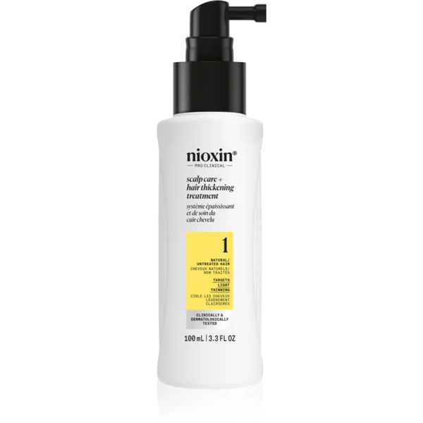  Nioxin System 1 Scalp + Hair Thickening Treatment Serum Dla Gęstych Włosów I Ochrony Przeciw łamliwości 100 Ml 