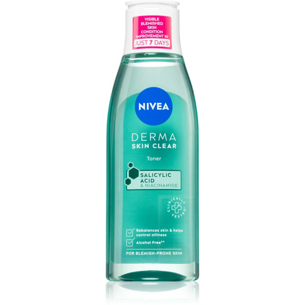  Nivea Derma Skin Clear Płyn Oczyszczający Do Twarzy 200 Ml 