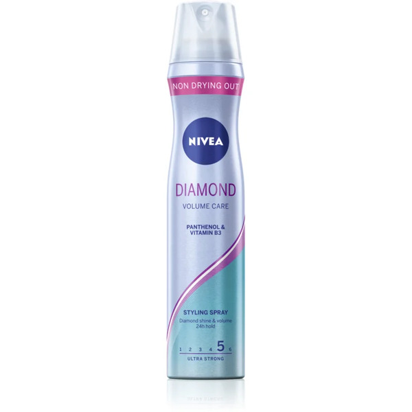  Nivea Diamond Volume Lakier Do Włosów 250 Ml 