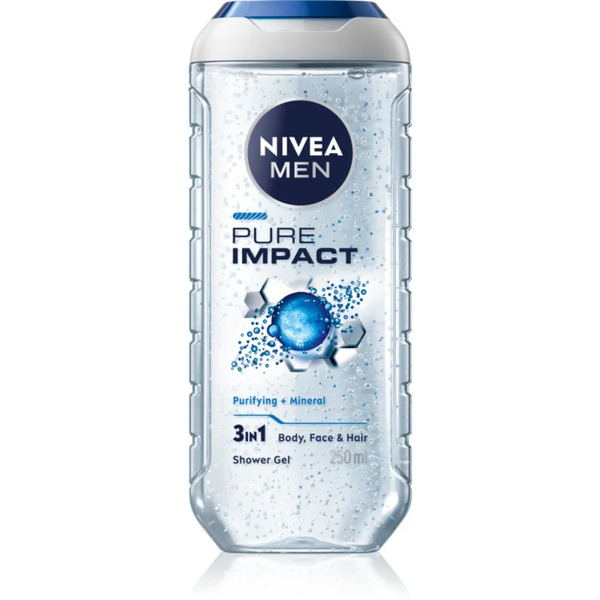  Nivea Men Pure Impact żel Pod Prysznic Dla Mężczyzn 250 Ml 