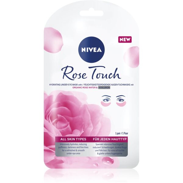  Nivea Rose Touch Maseczka Pod Oczy 1 Szt. 