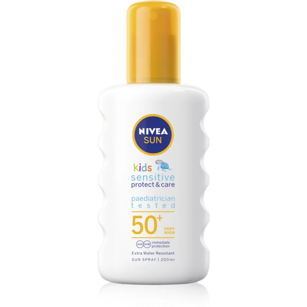  Nivea Sun Kids Spray Dla Dzieci Do Opalanie Spf 50+ 200 Ml 