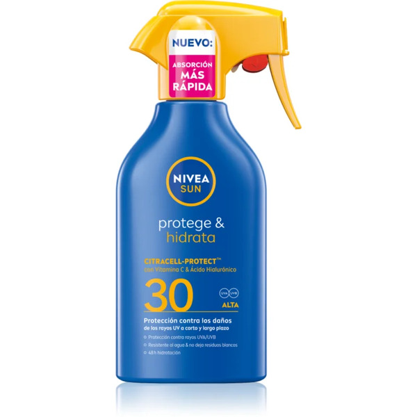  Nivea Sun Protect & Moisture Spray Nawilżający Do Opalania Spf 30 270 Ml 
