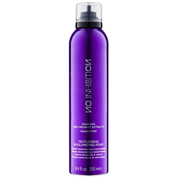  No Inhibition Guarana And Organic Extracts Texturizing & Volumizing Pianka Do Włosów Nadający Objętość I Pogrubienie 250 Ml 