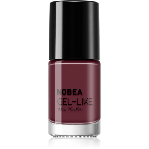  Nobea Day-to-day Gel-like Nail Polish Lakier Do Paznokci Z żelowym Efektem Odcień Dark Orchid #n47 6 Ml 