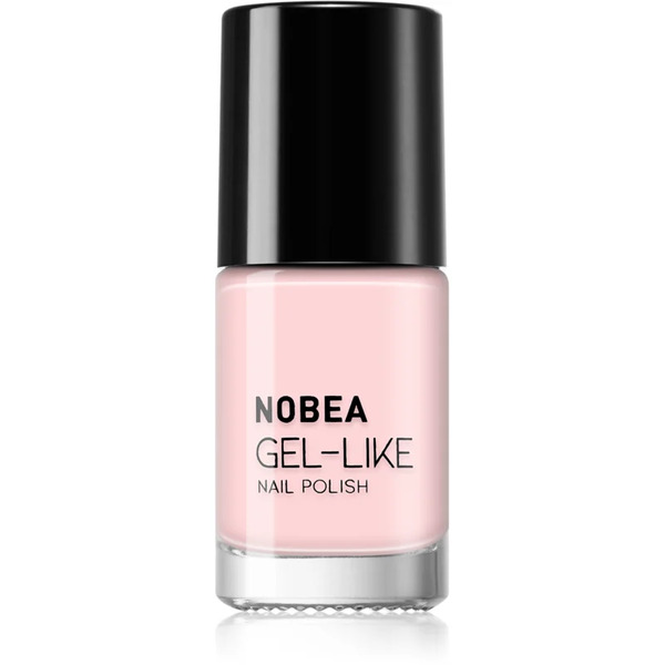  Nobea Day-to-day Gel-like Nail Polish Lakier Do Paznokci Z żelowym Efektem Odcień Mademoiselle Nude #n48 6 Ml 