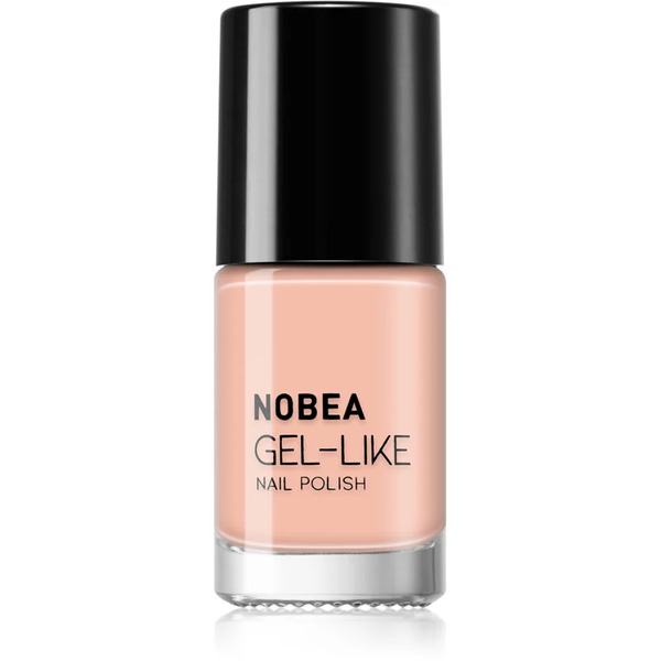  Nobea Day-to-day Gel-like Nail Polish Lakier Do Paznokci Z żelowym Efektem Odcień Moccasin #n60 6 Ml 