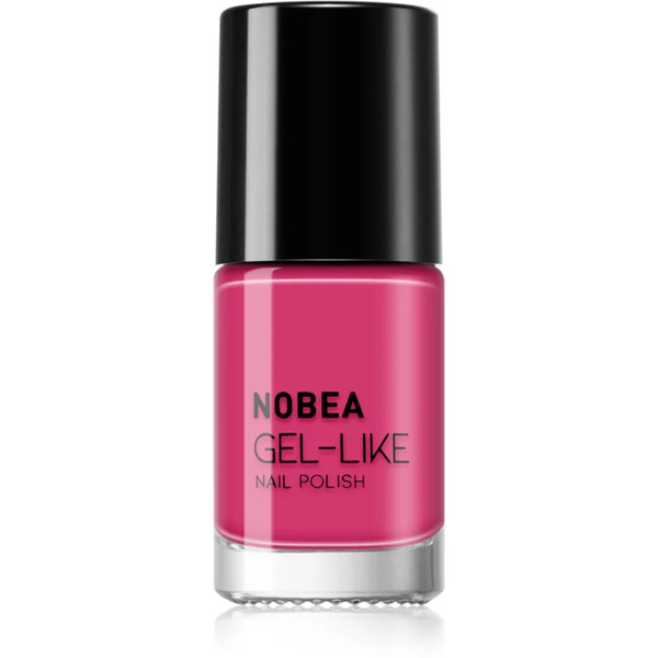  Nobea Day-to-day Gel-like Nail Polish Lakier Do Paznokci Z żelowym Efektem Odcień #n71 Pink Blossom 6 Ml 