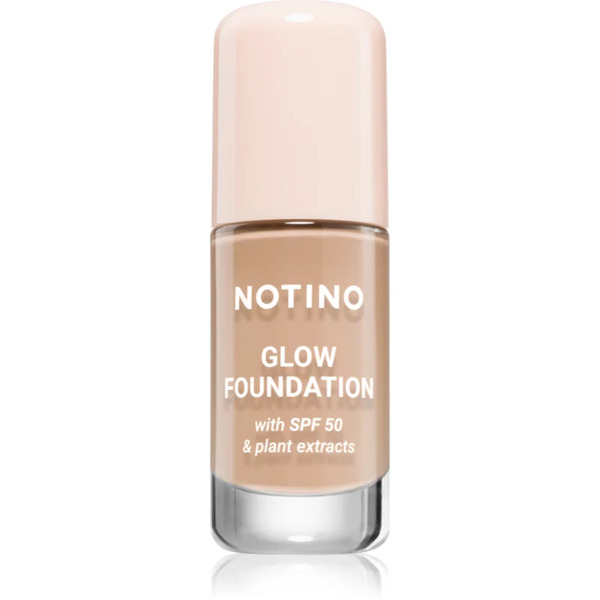  Notino Foundation Glow Foundation With Spf 50 & Plant Extracts Podkład Rozjaśniający Spf 50 01 Light Cool 30 Ml 