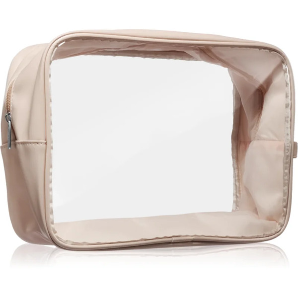  Notino Travel Collection Extra Large Clear Organizer Przezroczysta Kosmetyczka Xl Beige 27,5x20x12,5 Cm 1 Szt. 