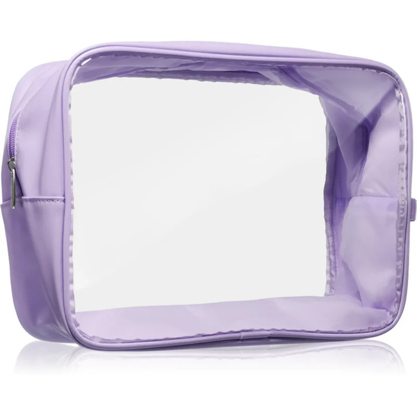  Notino Travel Collection Extra Large Clear Organizer Przezroczysta Kosmetyczka Xl Purple 27,5x20x12,5 Cm 1 Szt. 
