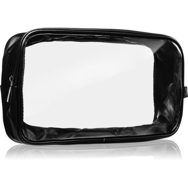  Notino Travel Collection Large Clear Organizer Przezroczysta Kosmetyczka L Black 26x14x8,5 Cm 1 Szt. 