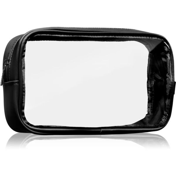  Notino Travel Collection Small Clear Organizer Przezroczysta Kosmetyczka Transparentny S Black 20x10x5 Cm 1 Szt. 