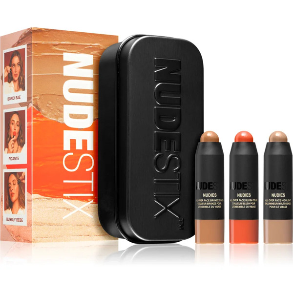  Nudestix Kit Beachy Nudes Mini Zestaw Kosmetyków Dekoracyjnych 