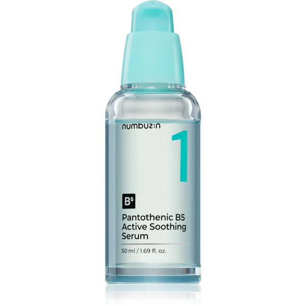  Numbuzin No. 1 Pantothenic B5 Active Soothing Serum Serum Intensywnie Nawilżające Z żelową Konsystencją 50 Ml 