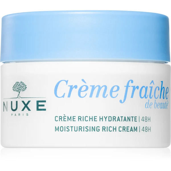  Nuxe Crème Fraîche De Beauté Moisturizing Rich Cream Odżywczy Krem Nawilżający Do Skóry Suchej I Bardzo Suchej Wrażliwej 50 Ml 