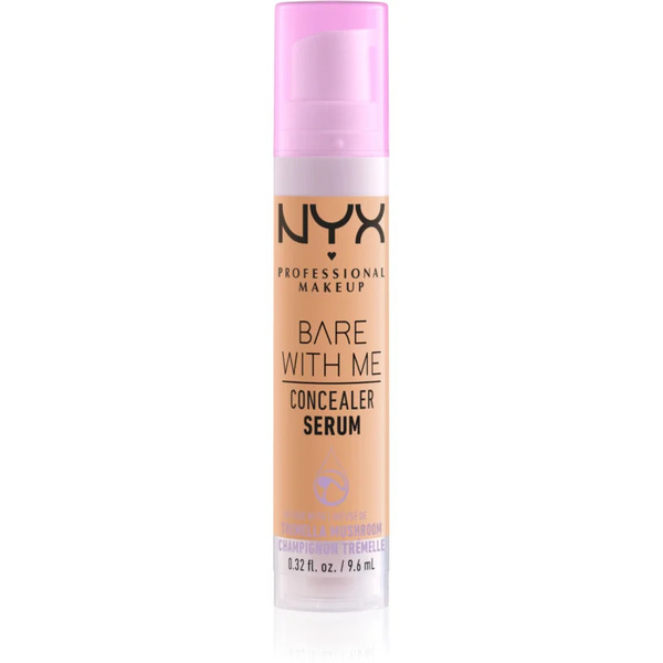  Nyx Professional Makeup Bare With Me Concealer Serum Korektor Nawilżający 2 W 1 Odcień 5.5 Medium Golden 9,6 Ml 
