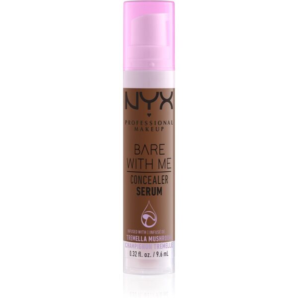  Nyx Professional Makeup Bare With Me Concealer Serum Korektor Nawilżający 2 W 1 Odcień 12 Rich 9,6 Ml 