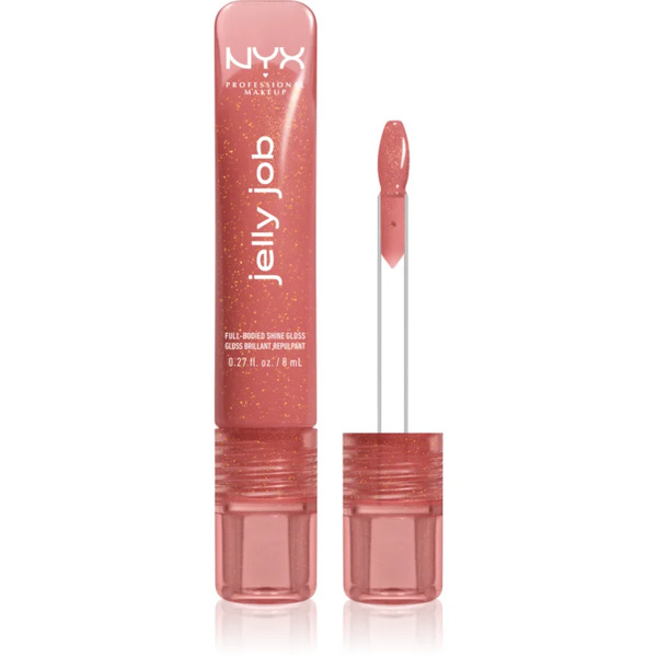  Nyx Professional Makeup Jelly Job Lśniący Błyszczyk Do Ust Z Efektem Powiększenia Odcień Honey It´s Jelly 7.5 Ml 