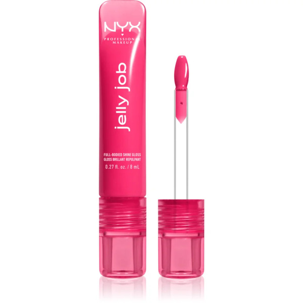  Nyx Professional Makeup Jelly Job Lśniący Błyszczyk Do Ust Z Efektem Powiększenia Odcień Juicy Jelly 7.5 Ml 
