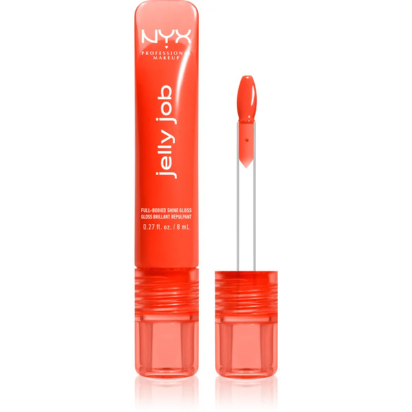  Nyx Professional Makeup Jelly Job Lśniący Błyszczyk Do Ust Z Efektem Powiększenia Odcień Ya Jelly 7.5 Ml 