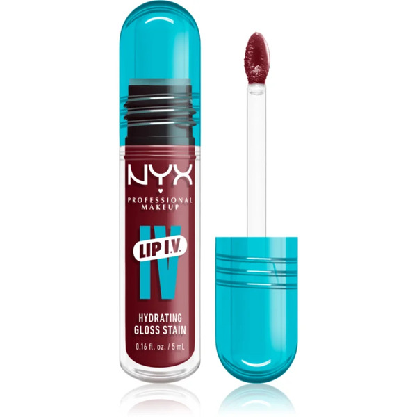  Nyx Professional Makeup Lip Iv Długotrwały Błyszczyk Do Ust O Działaniu Nawilżającym Odcień 08 - Drippin' In Rose 5 Ml 