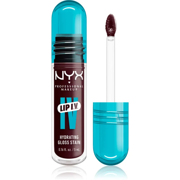  Nyx Professional Makeup Lip Iv Długotrwały Błyszczyk Do Ust O Działaniu Nawilżającym Odcień 14 - Mauve N Moist 5 Ml 