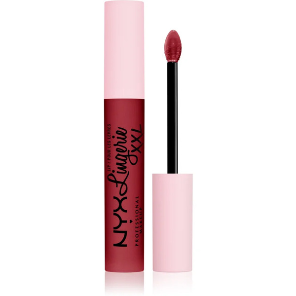  Nyx Professional Makeup Lip Lingerie Xxl Pomadka W Płynie O Matowym Wykończeniu Odcień 23 - Its Hotter 4 Ml 