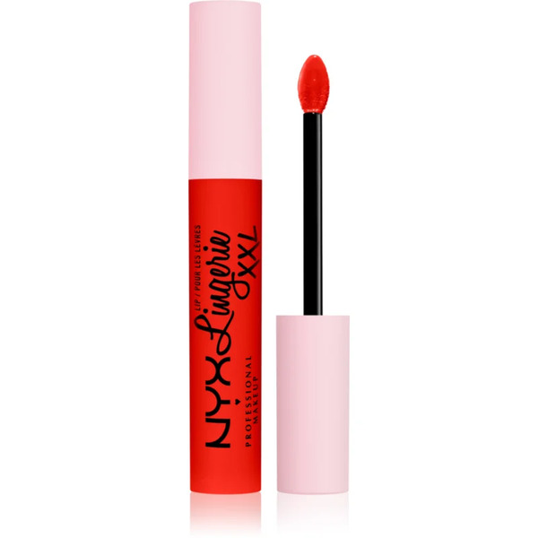  Nyx Professional Makeup Lip Lingerie Xxl Pomadka W Płynie O Matowym Wykończeniu Odcień 27 - On Fuego 4 Ml 