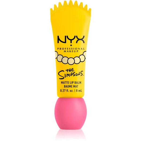  Nyx Professional Makeup The Simpsons Smushy Balsam Do Ust Z Matowym Wykończeniem Odcień Smarty Pink 8 Ml 