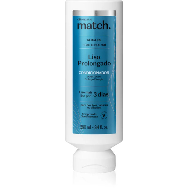  Oboticário Match. Liso Prolongado Odżywka Nawilżająca 280 Ml 