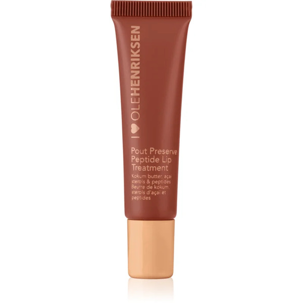  Olehenriksen Pout Preserve Peptide Lip Treatment Nawilżający Błyszczyk Do Ust Odcień Cocoa Crème 12 Ml 